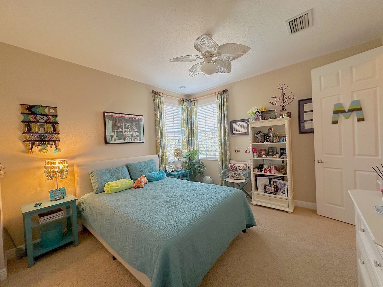 bedroom with access to jack & jill bathroom