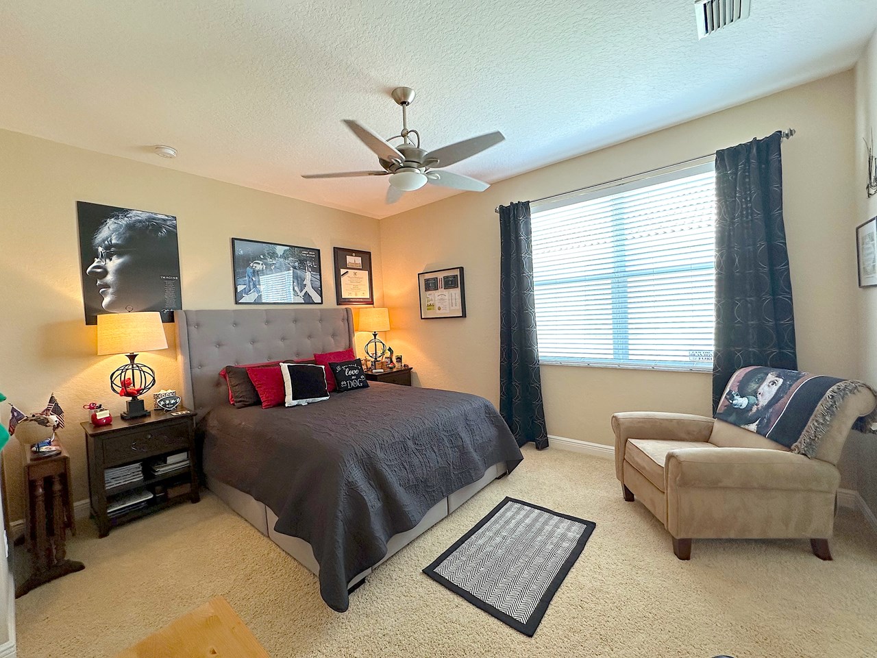 bedroom with access to jack & jill bathroom